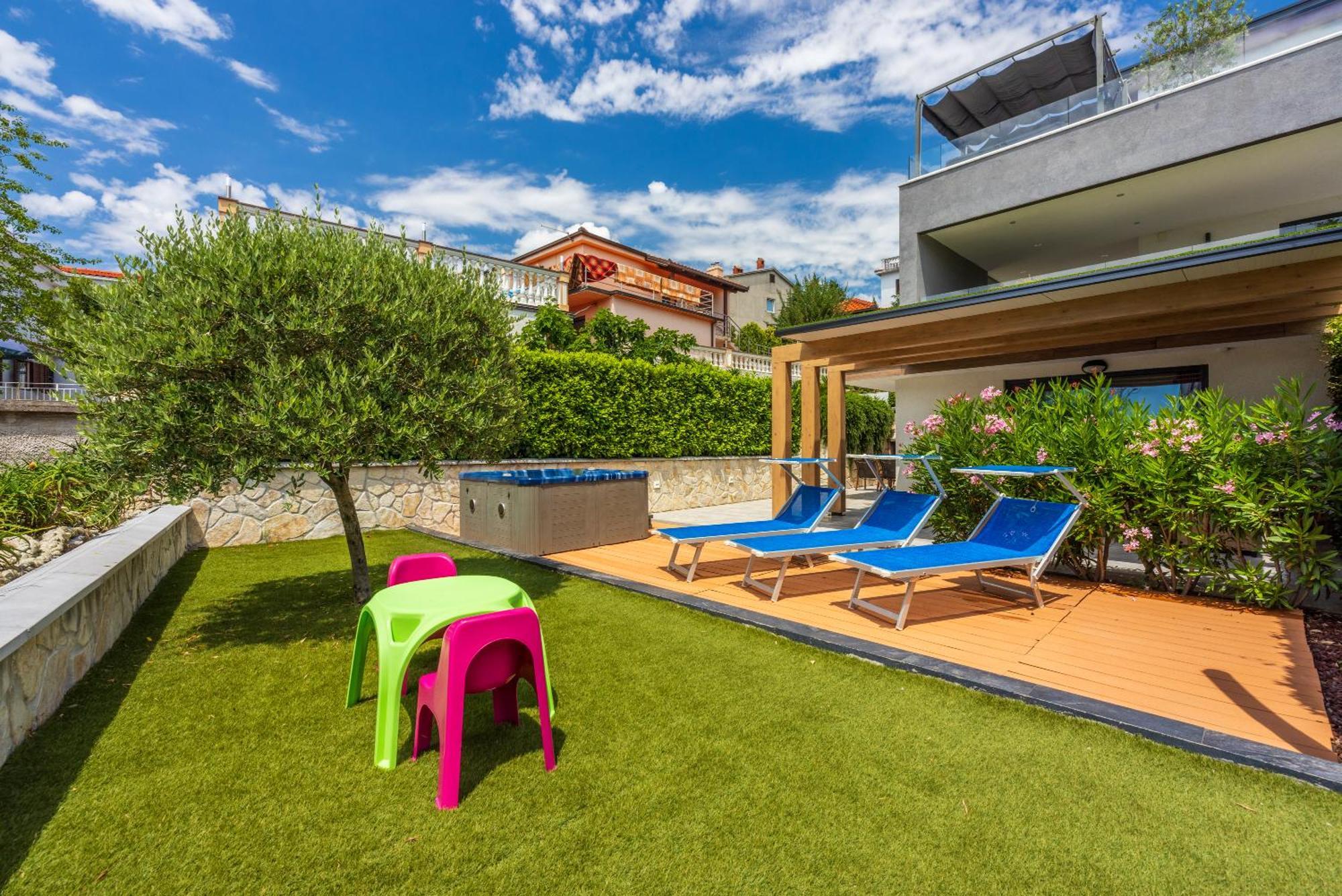 Ferienwohnung Relax Derossi 2 Crikvenica Exterior foto